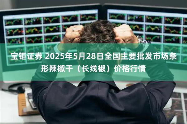 宝钜证券 2025年5月28日全国主要批发市场条形辣椒干（长线椒）价格行情