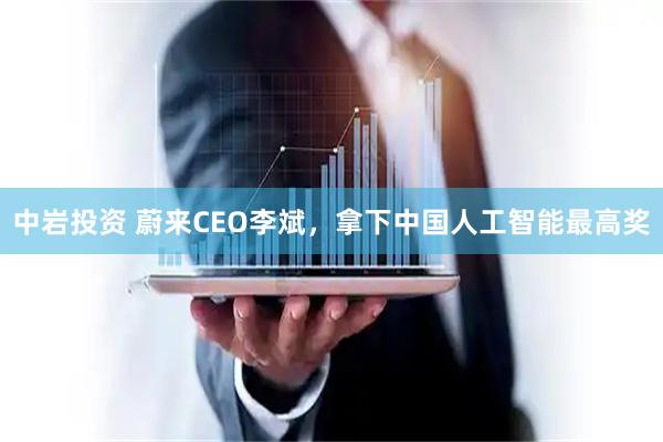 中岩投资 蔚来CEO李斌,拿下中国人工智能最高奖