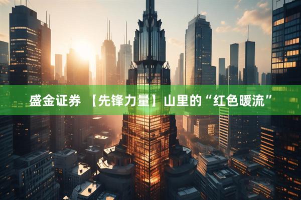 盛金证券 【先锋力量】山里的“红色暖流”